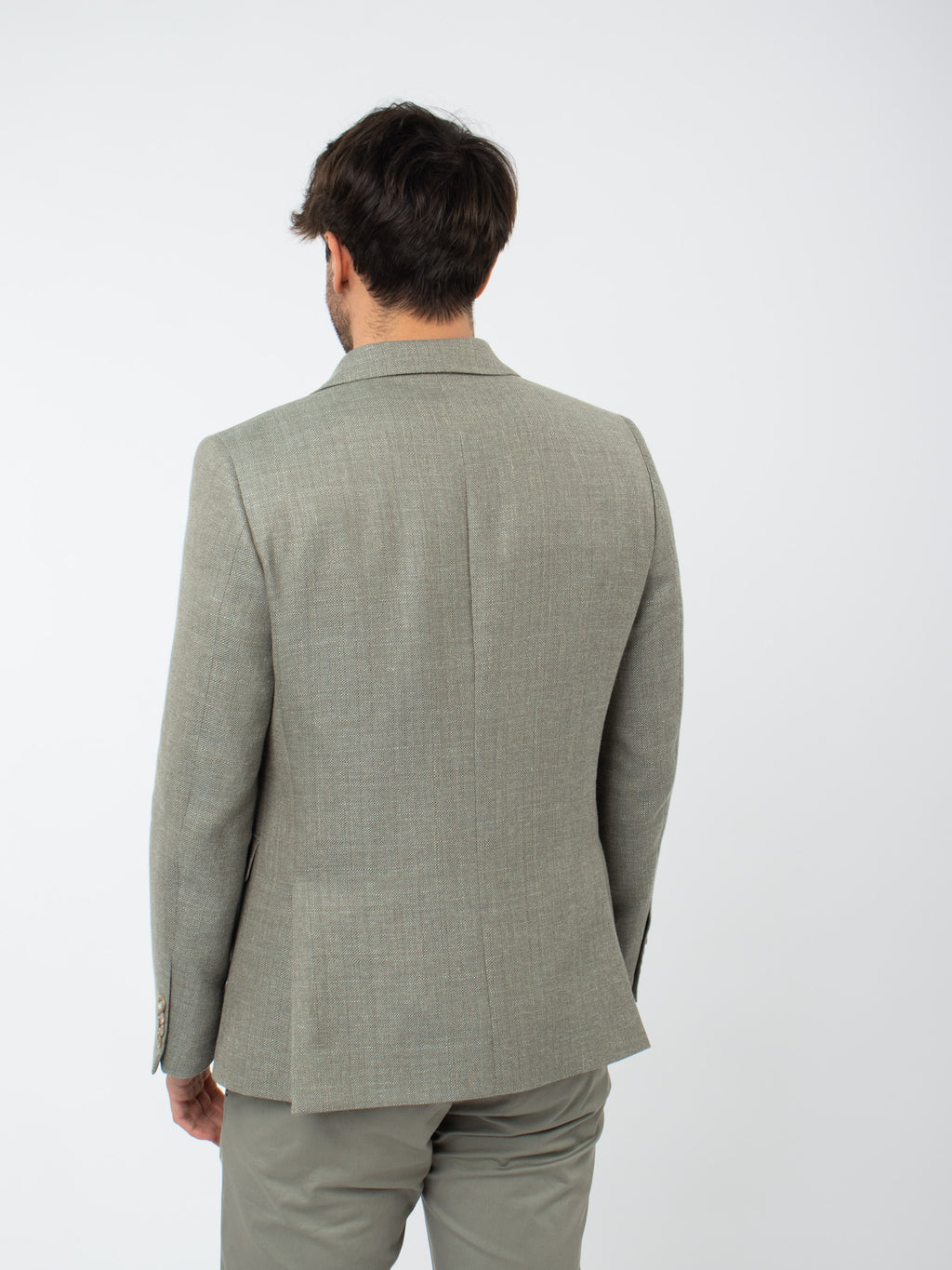 Regular fit textured blazer