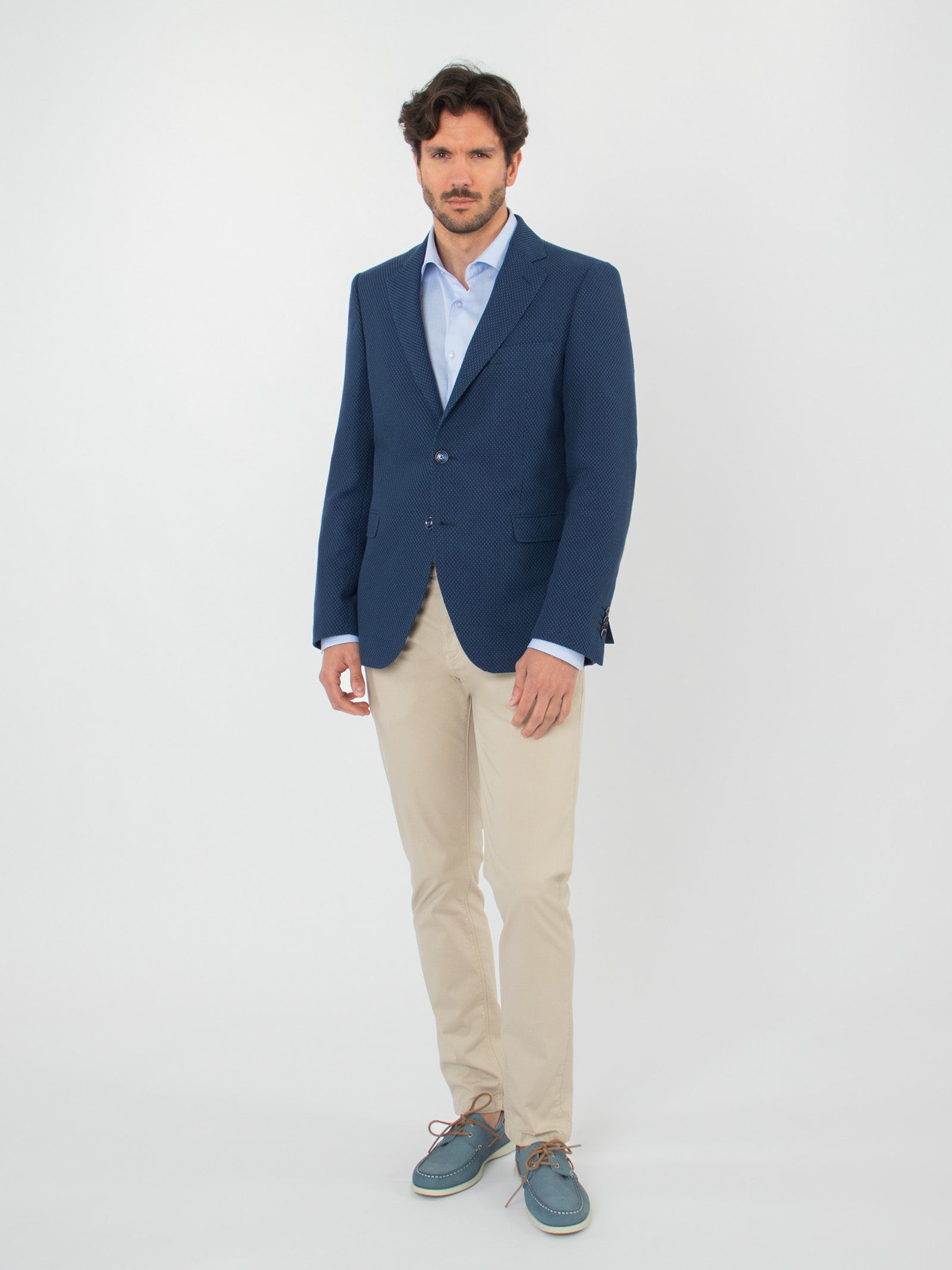 Regular fit structured jacket
