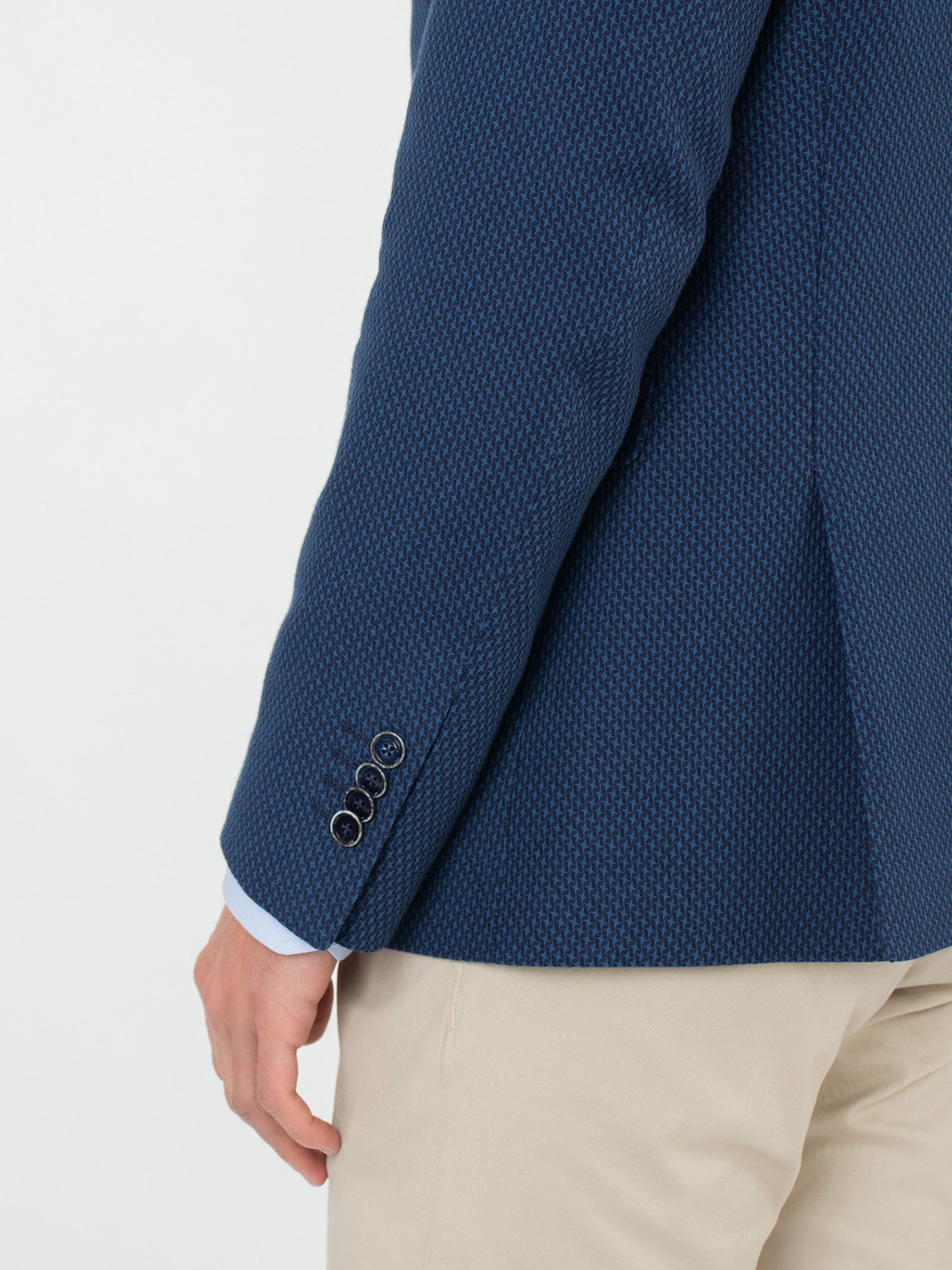 Regular fit structured jacket