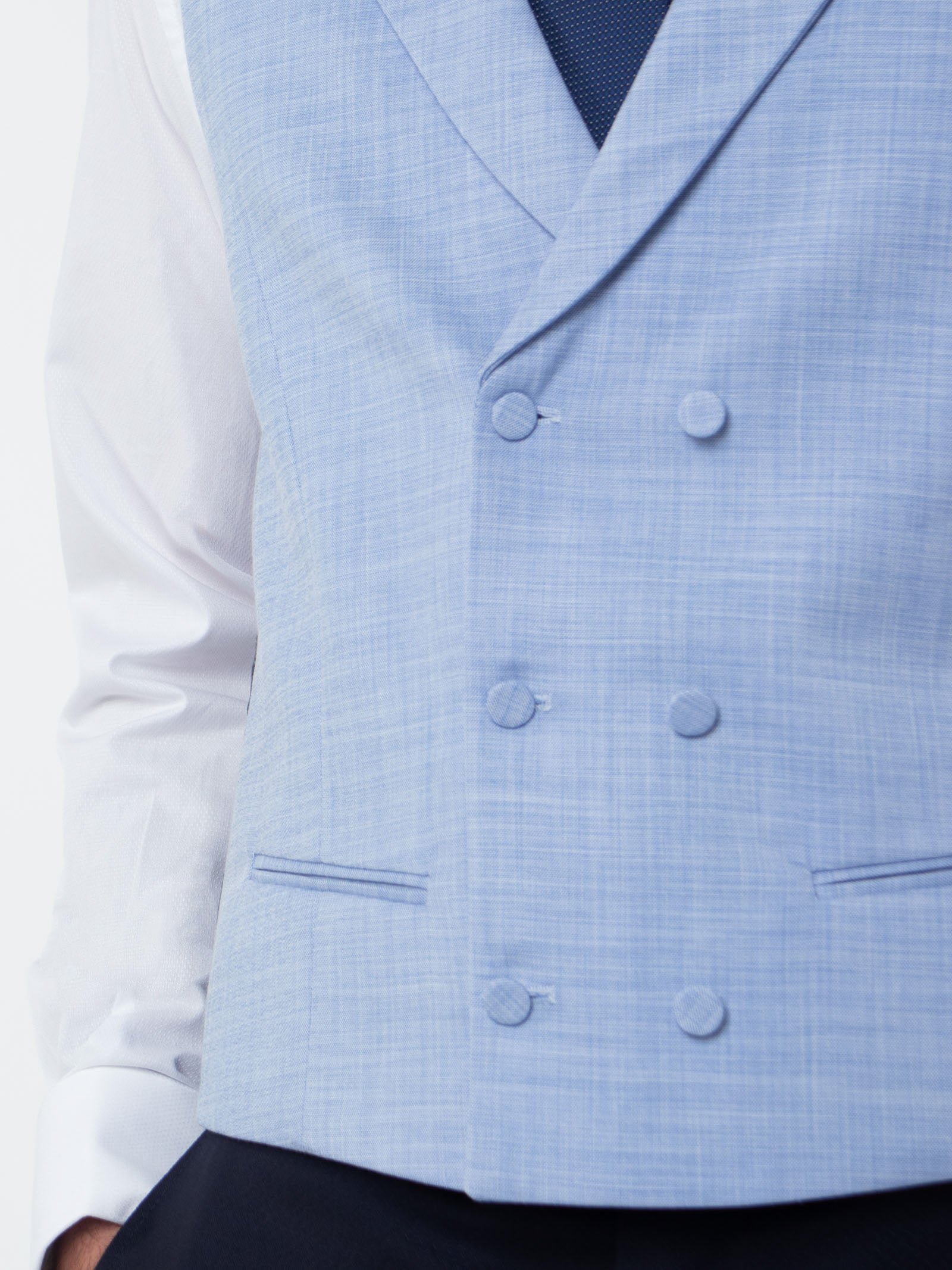 Two-tone formal waistcoat