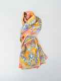 Vibrant printed scarf