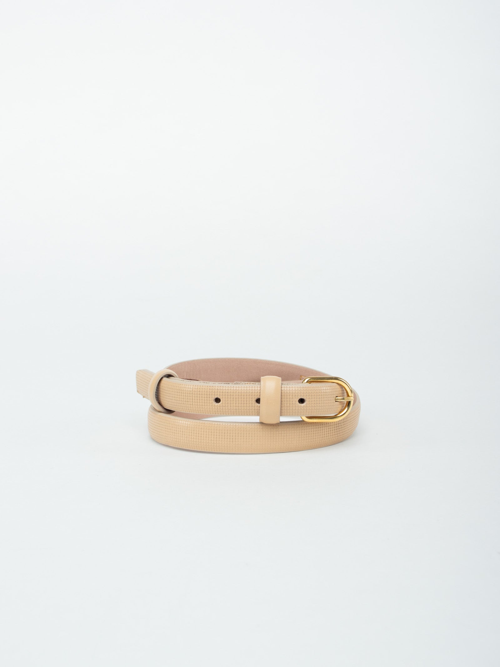 Embossed Leather Belt