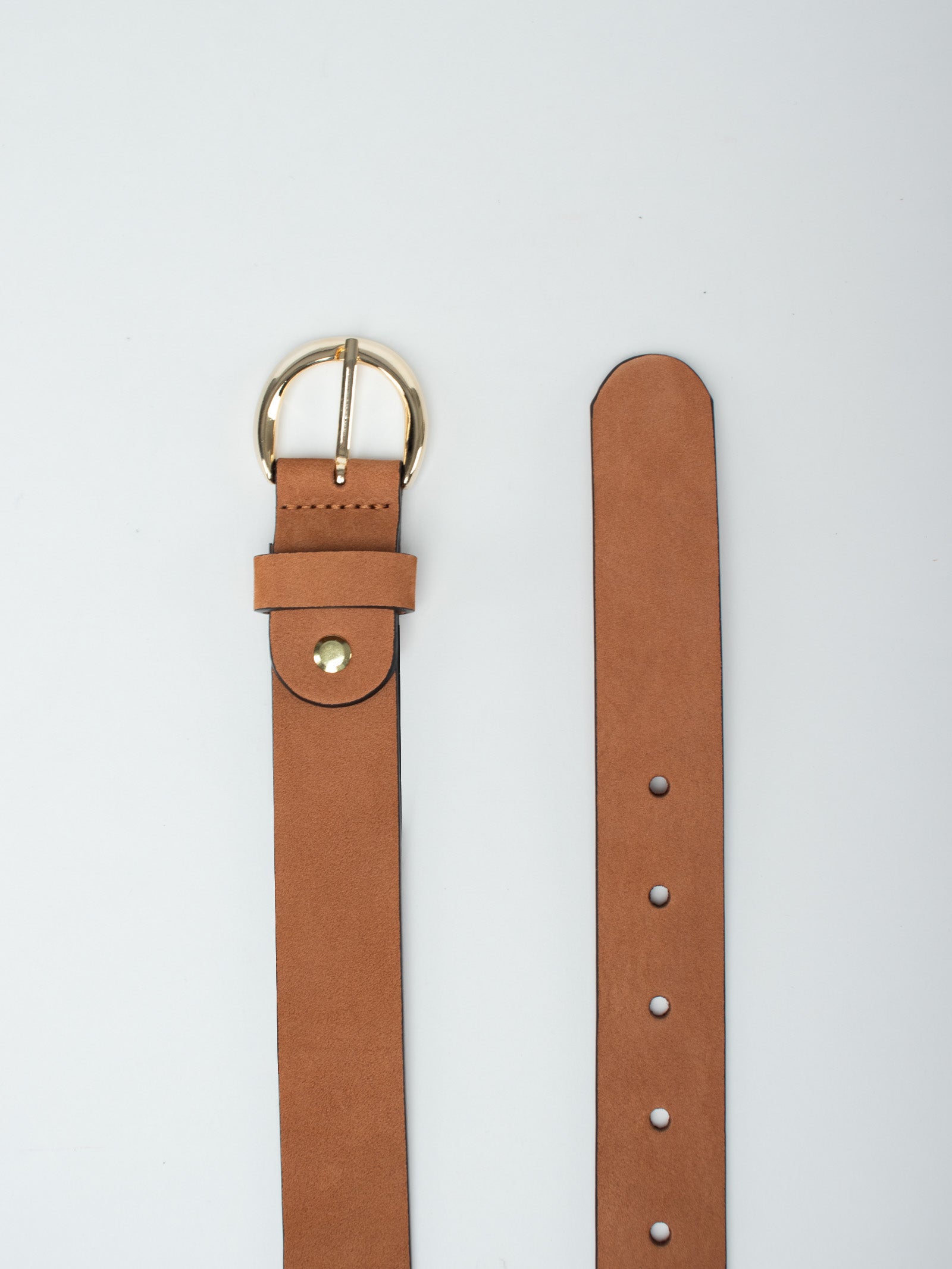 Leather belt