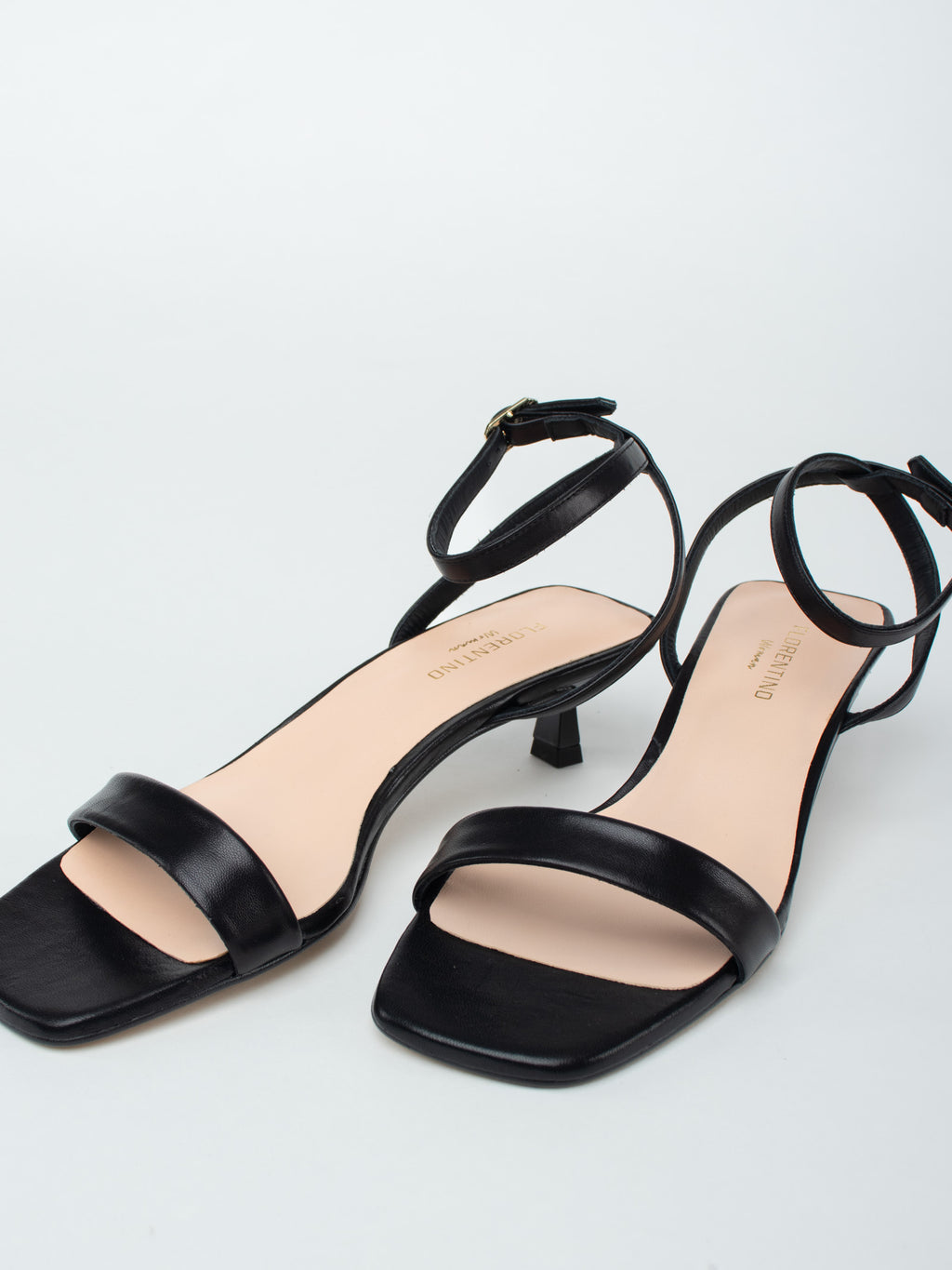 Leather strappy sandals