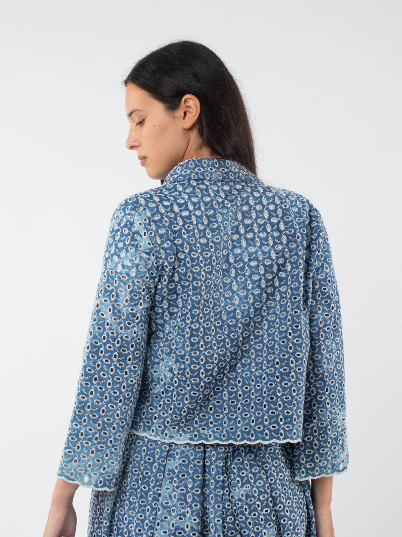 Embroidered overshirt