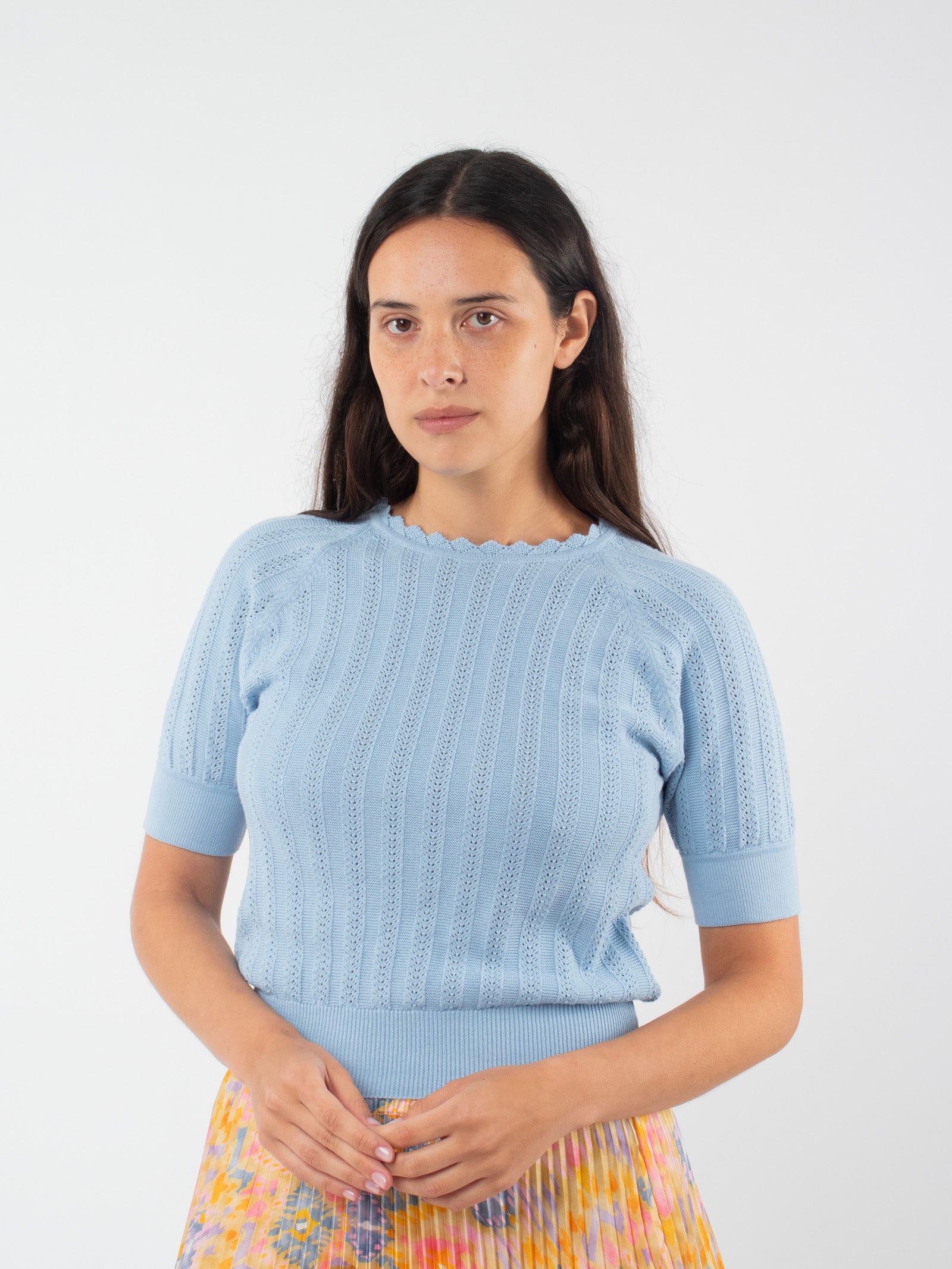 Open-knit jumper