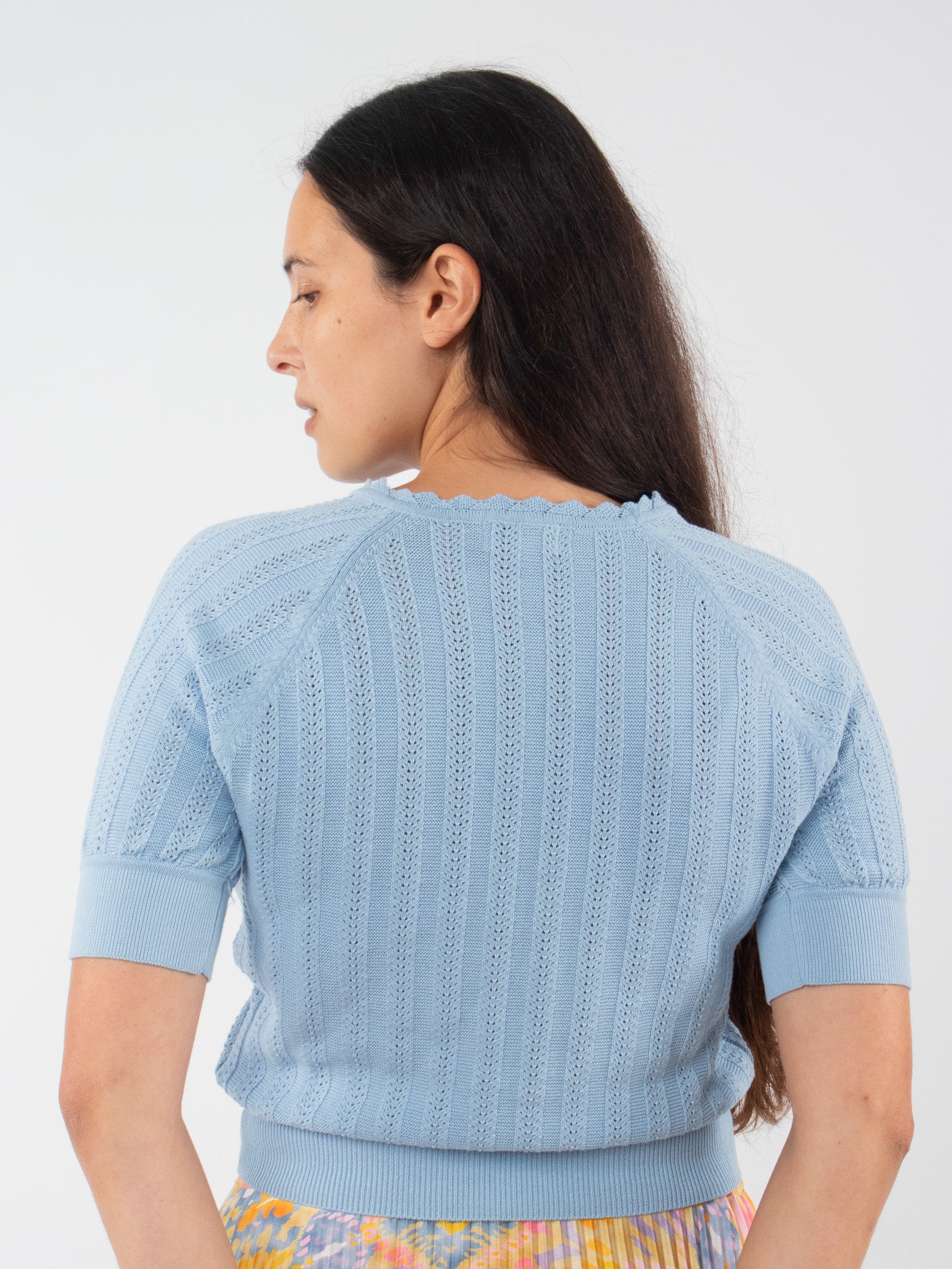 Open-knit jumper