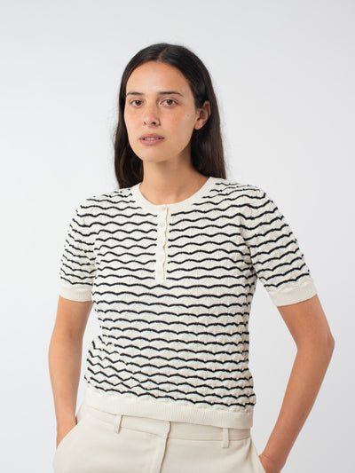 Jersey manga corta