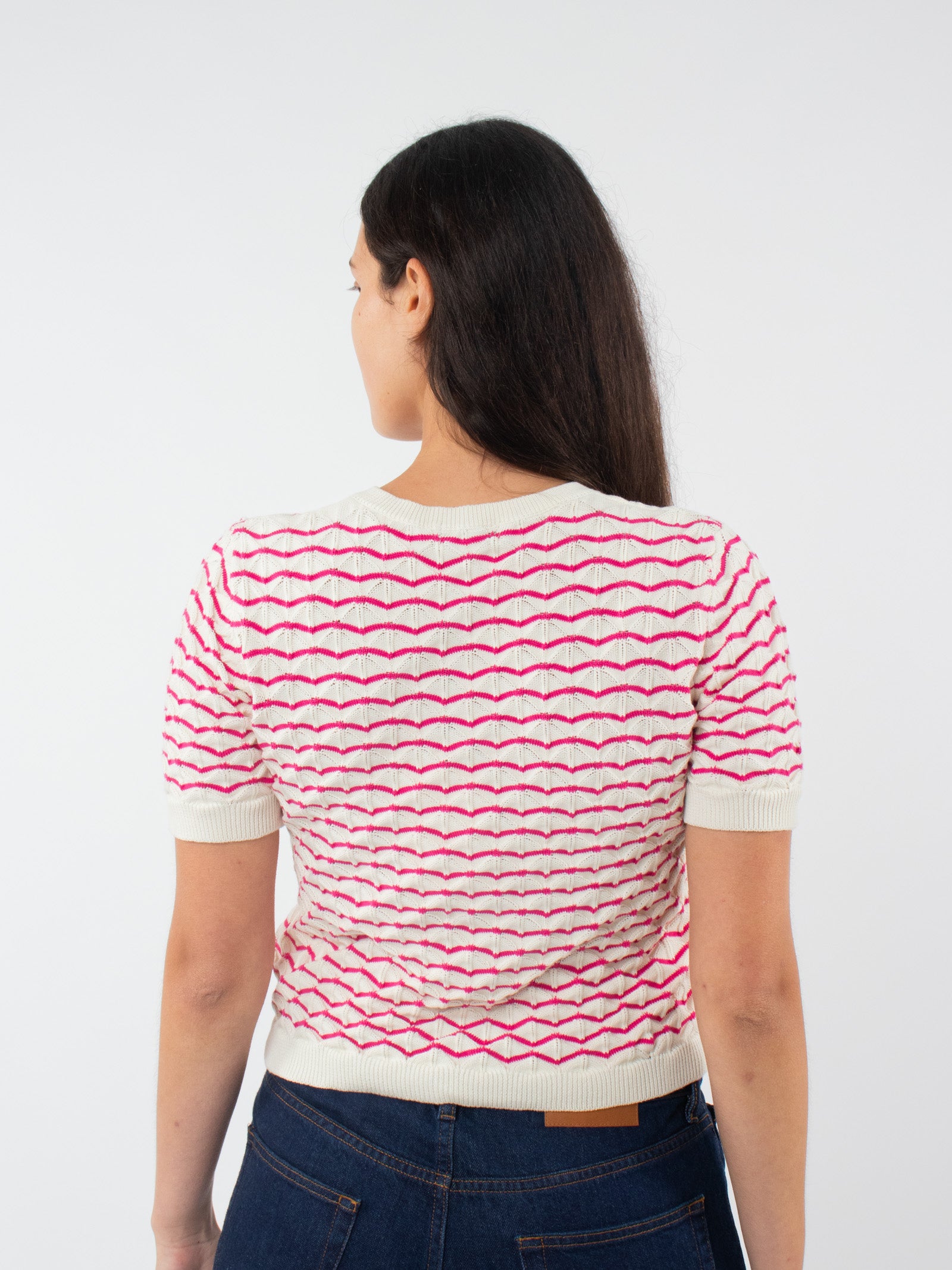 Short-sleeved jumper