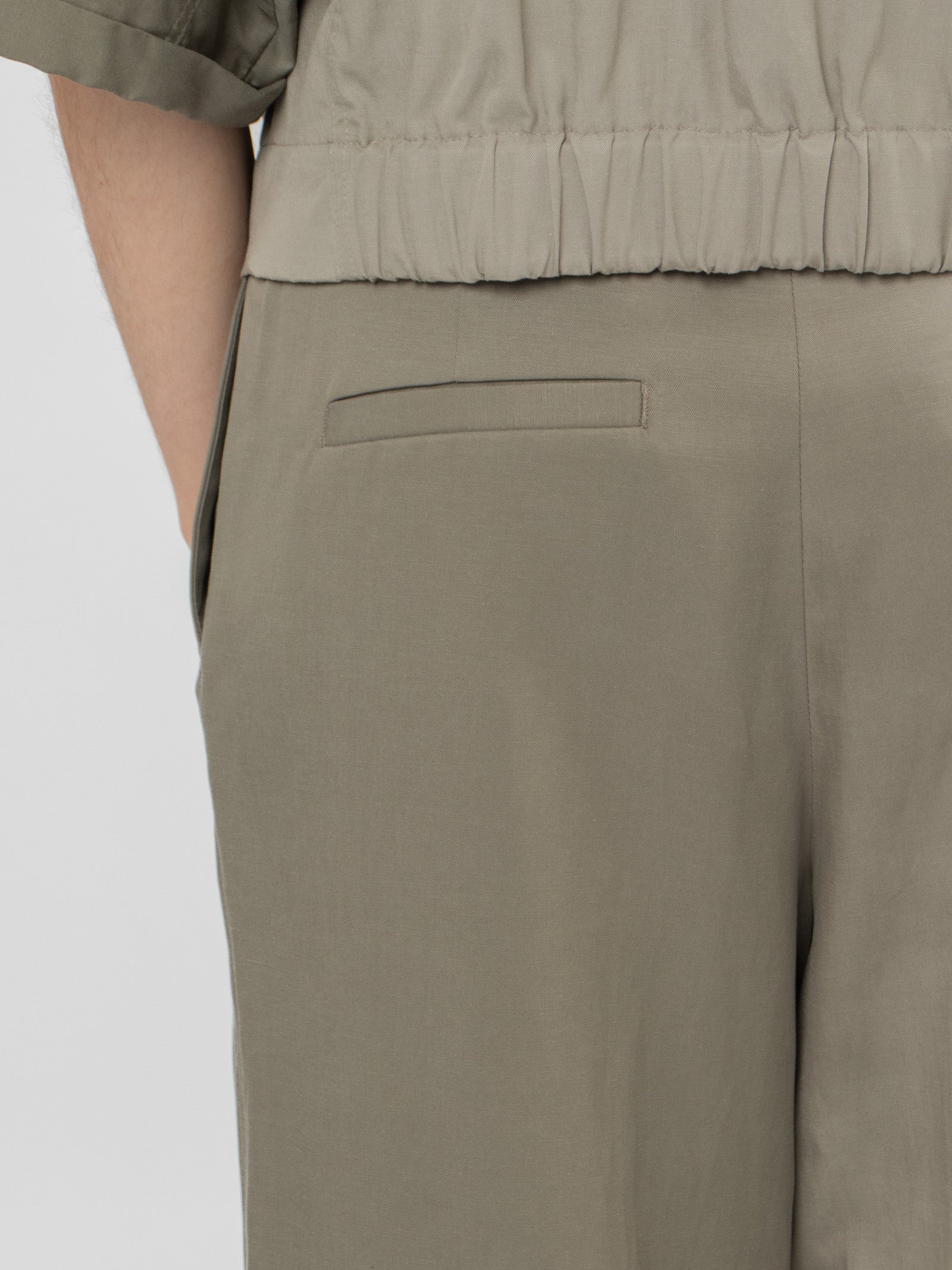 Cotton culotte trousers