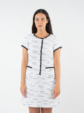 Short tweed dress