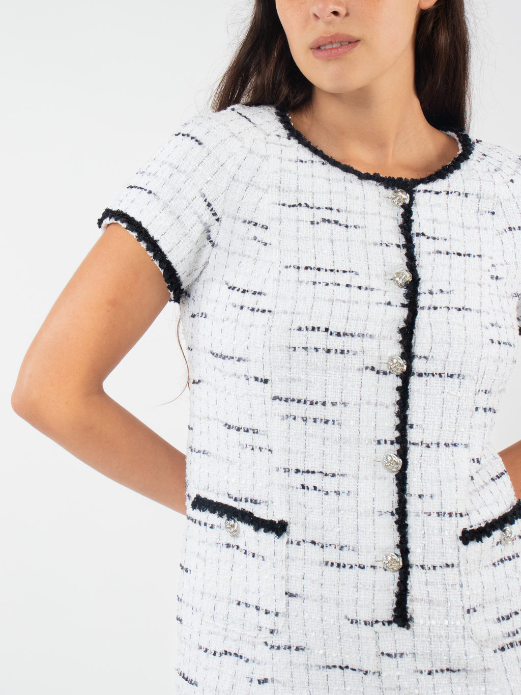 Short tweed dress