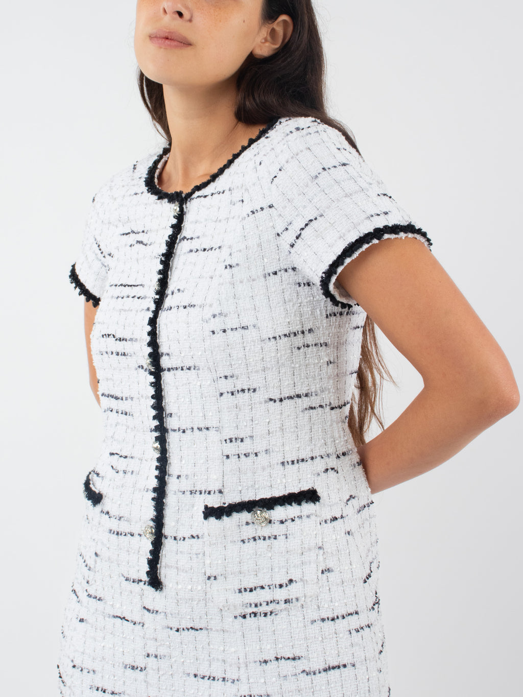 Short tweed dress
