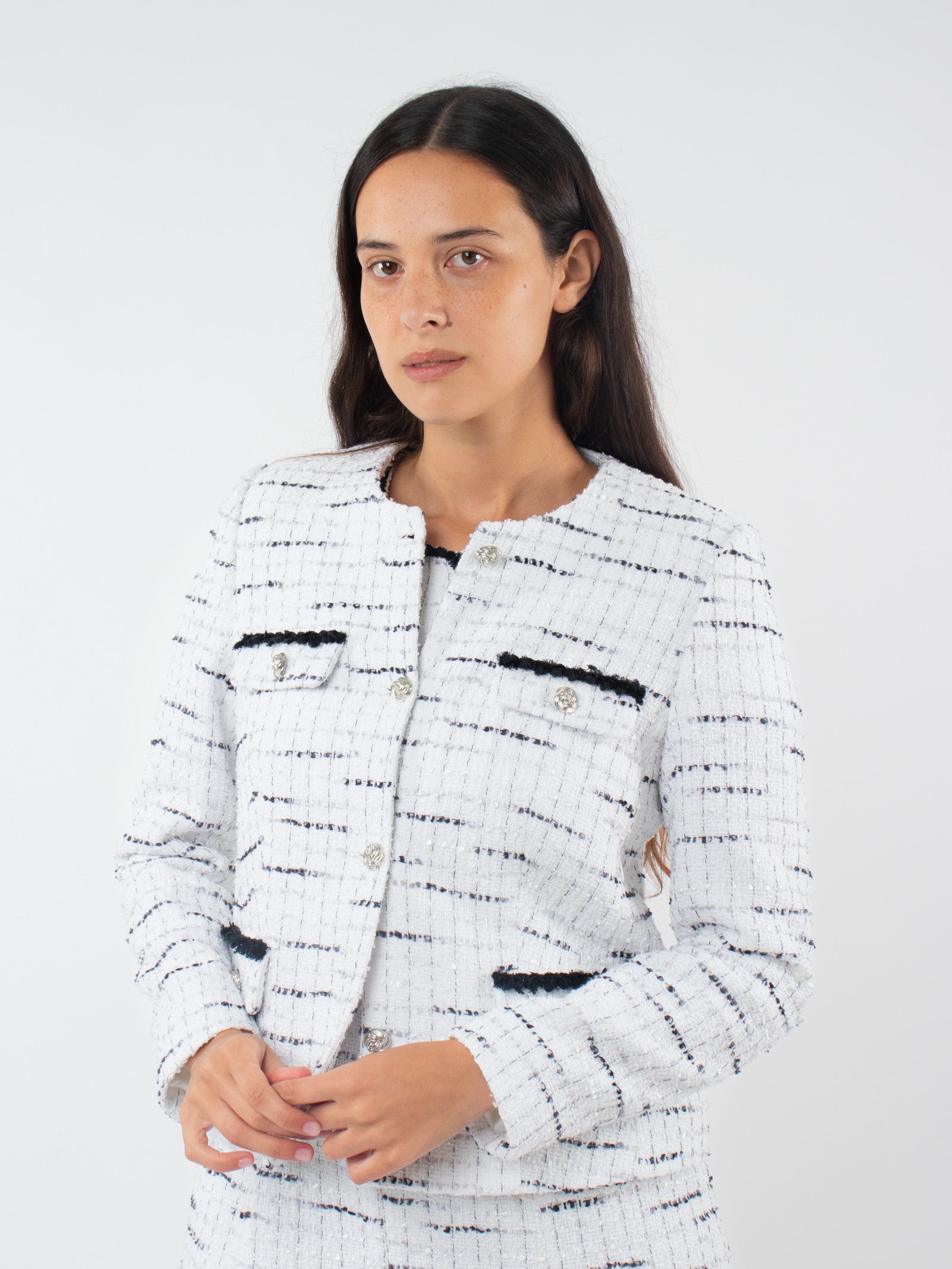 Chanel-style short jacket