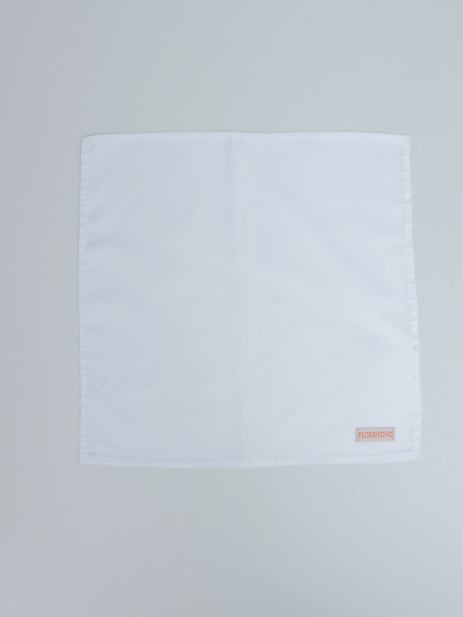 False Plain Cotton Pocket Square
