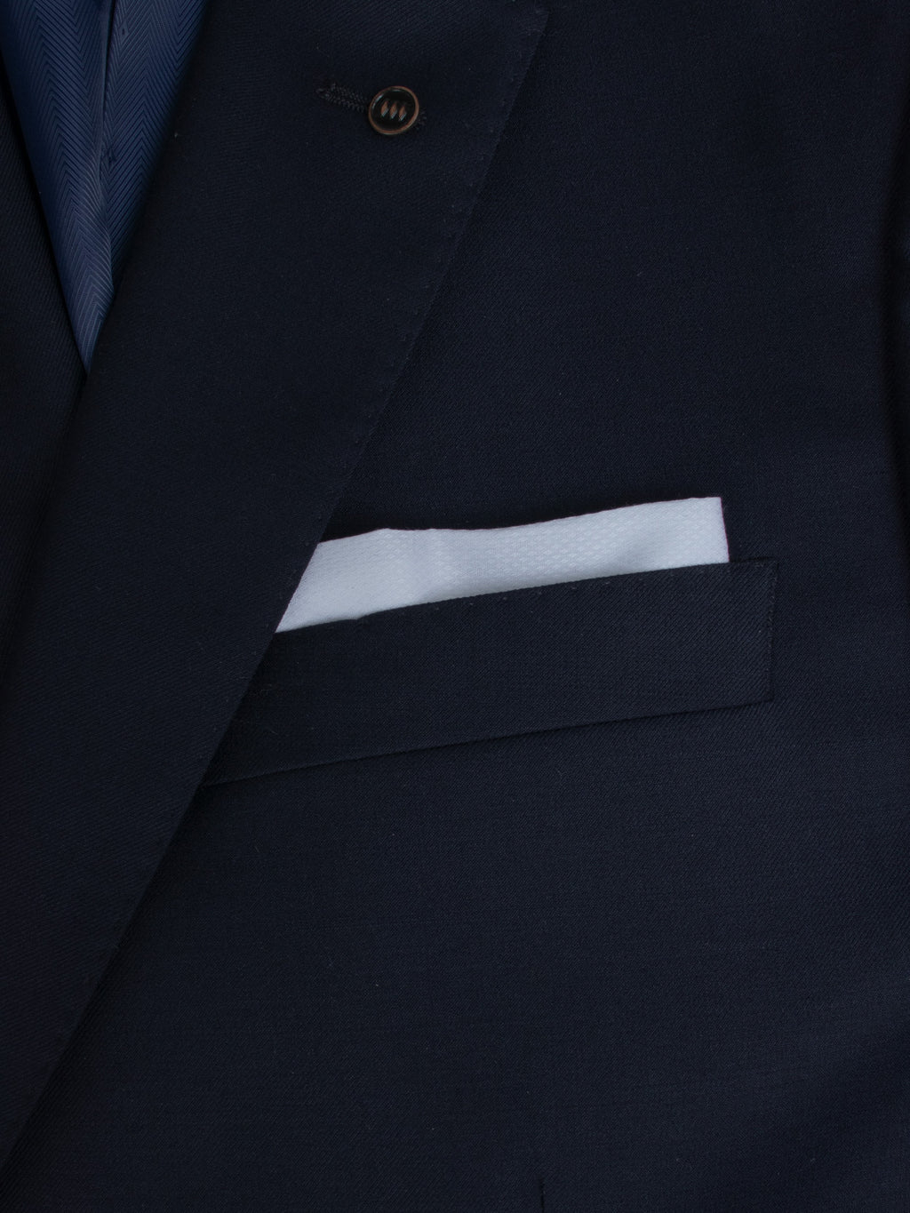 False Plain Cotton Pocket Square