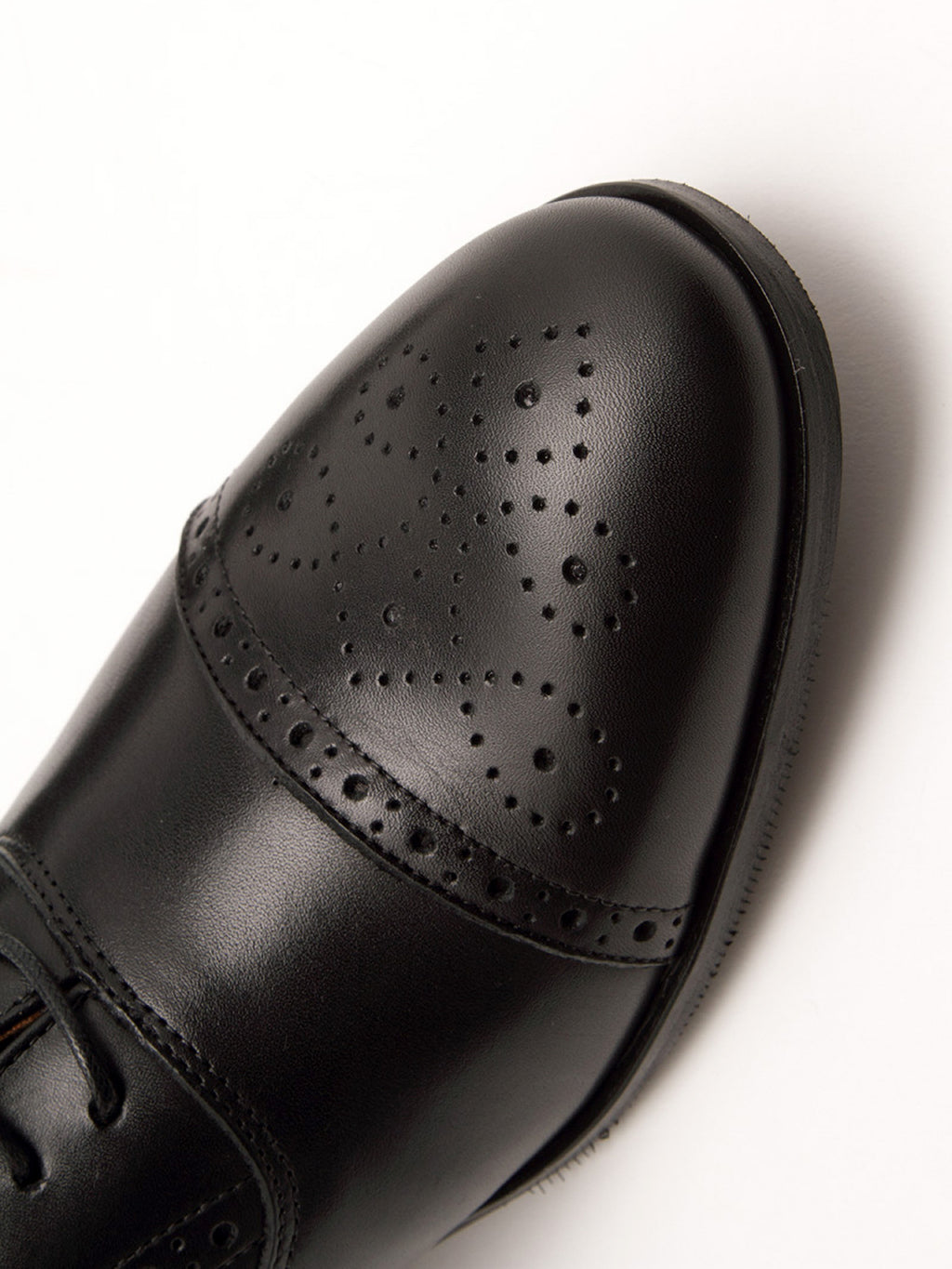 Derby Brogue Shoes in Leather