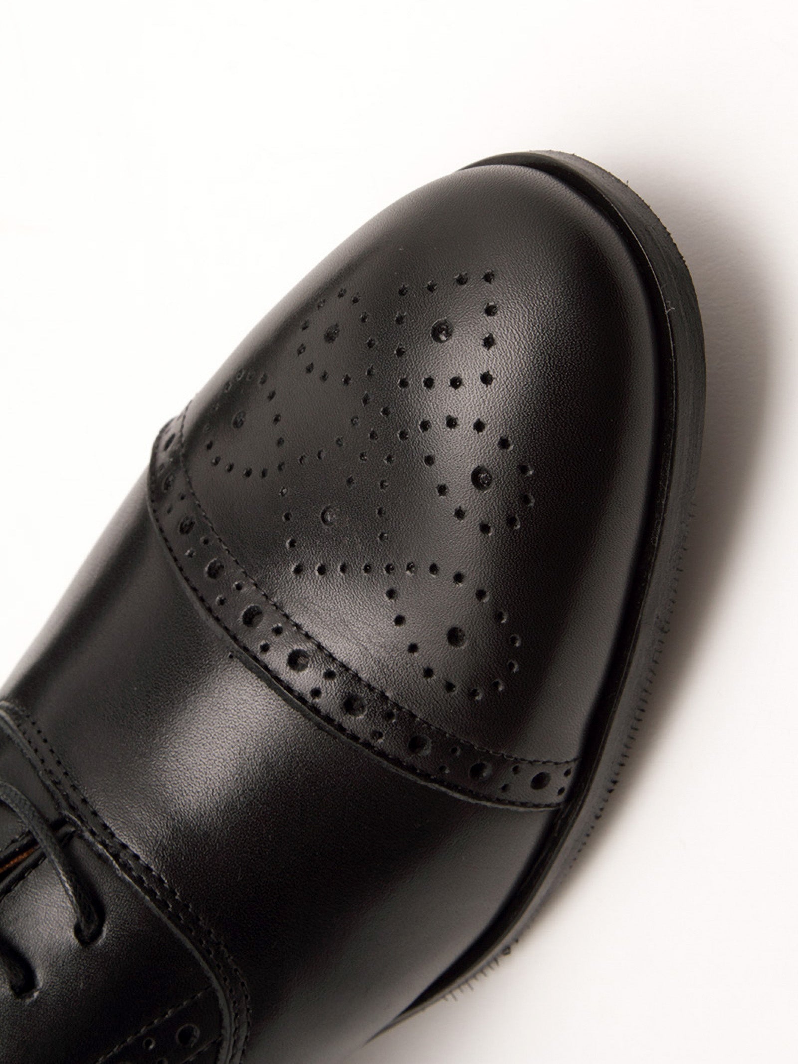 Derby Brogue Shoes in Leather