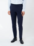 Pantalón traje lana slim fit