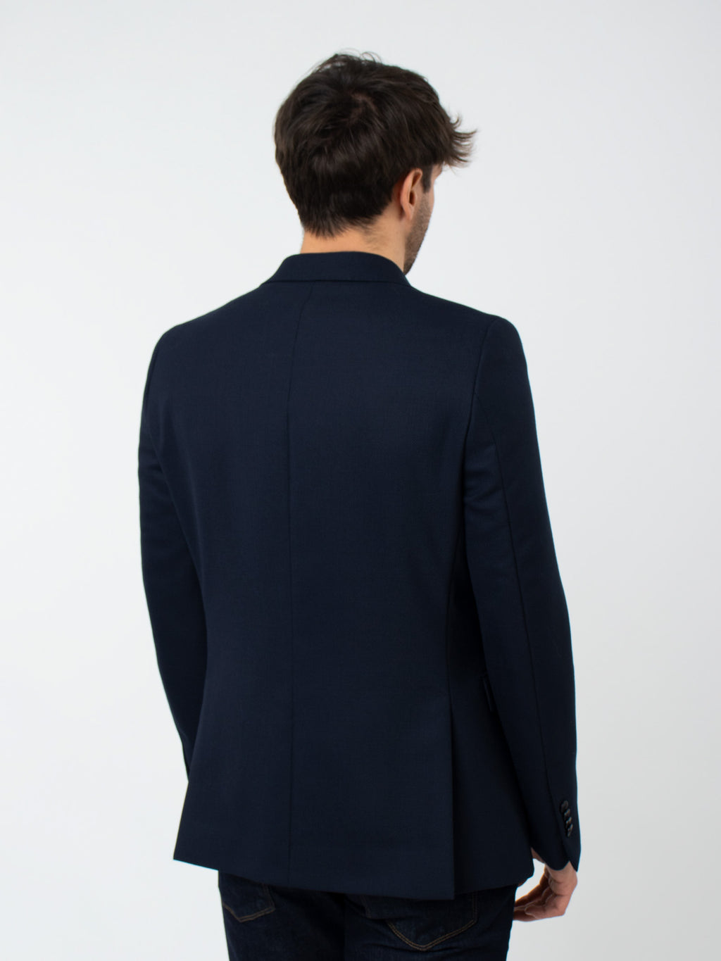 Regular fit textured blazer